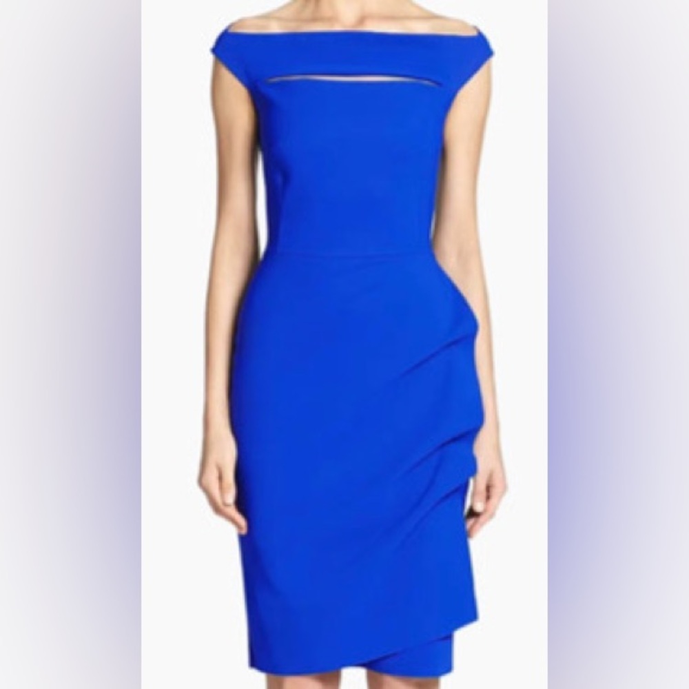 Chiara Boni La Petite Robe Dress in Cobalt